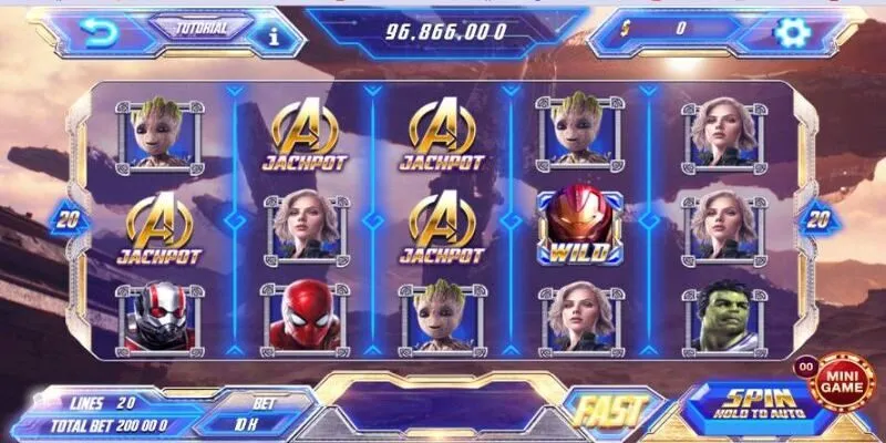 Avengers Sunwin – Khám Phá Slot Game Siêu Anh Hùng Top 1