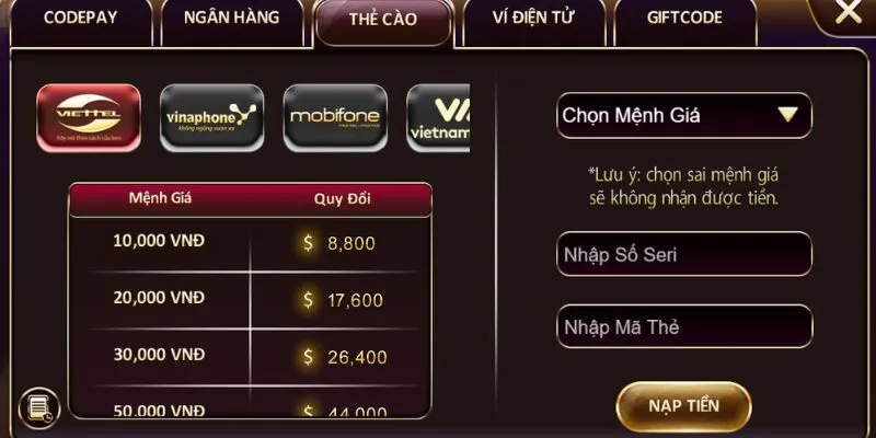 Hướng Dẫn Nạp Tiền Sunwin Chi Tiết Từ A Đến Z 2025